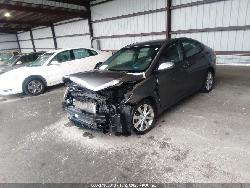 2014 HYUNDAI ACCENT GLS - KMHCU4AE9EU748356