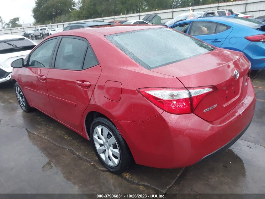 2014 TOYOTA COROLLA L/LE/S/S PLUS/LE PLUS - 5YFBURHE9EP063516