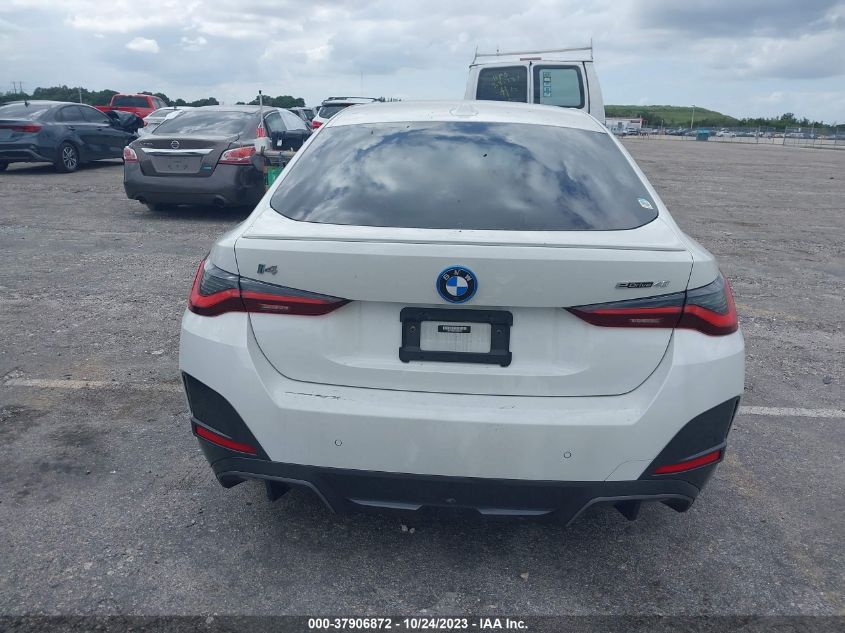2022 BMW I4 EDRIVE40 - WBY73AW01NFN08533