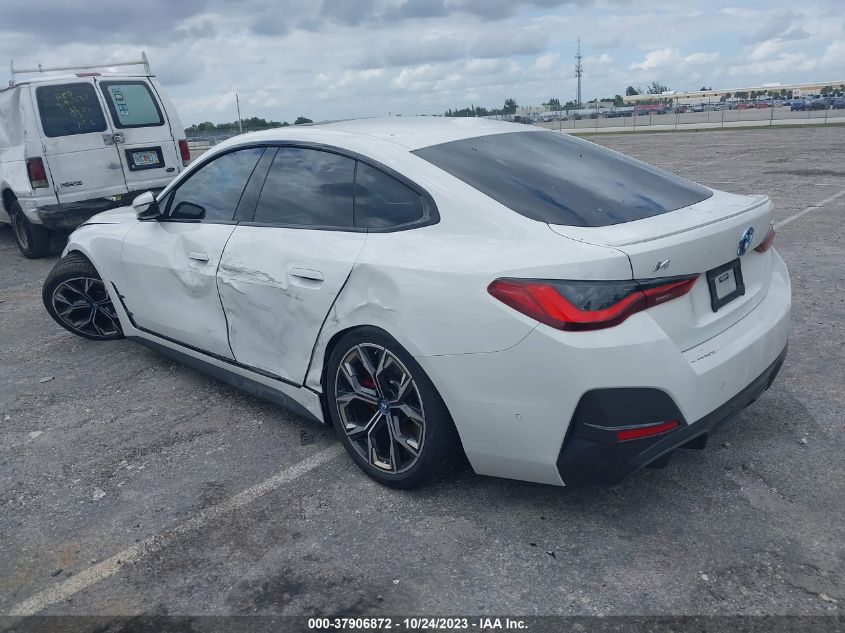 2022 BMW I4 EDRIVE40 - WBY73AW01NFN08533