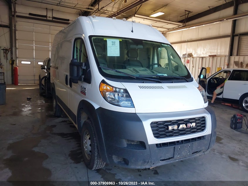 RAM PROMASTER CARGO VAN 2021. Lot# 37906963. VIN 3C6LRVCG0ME521538. Photo 1
