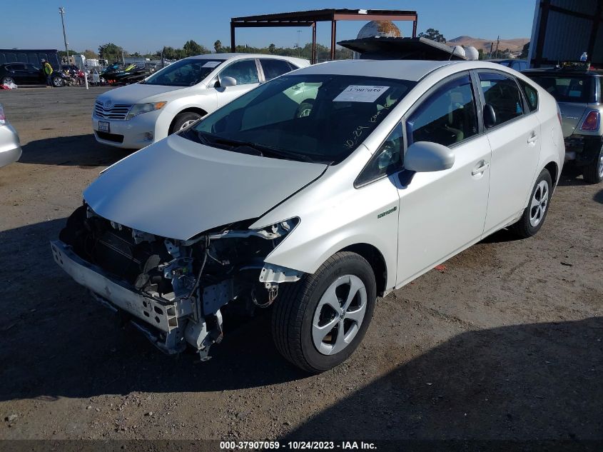 2015 TOYOTA PRIUS FOUR - JTDKN3DU6F1914376