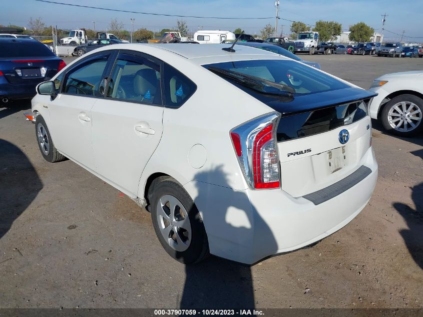 2015 TOYOTA PRIUS FOUR - JTDKN3DU6F1914376