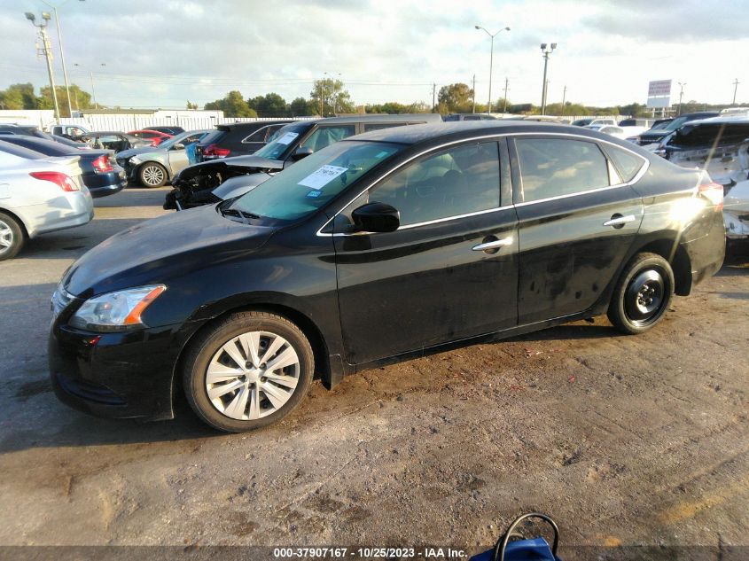 2015 NISSAN SENTRA S/SV/SR/SL - 3N1AB7AP4FY258560
