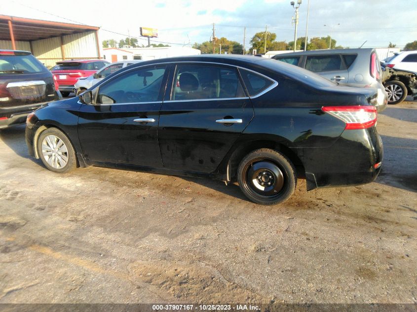 2015 NISSAN SENTRA S/SV/SR/SL - 3N1AB7AP4FY258560