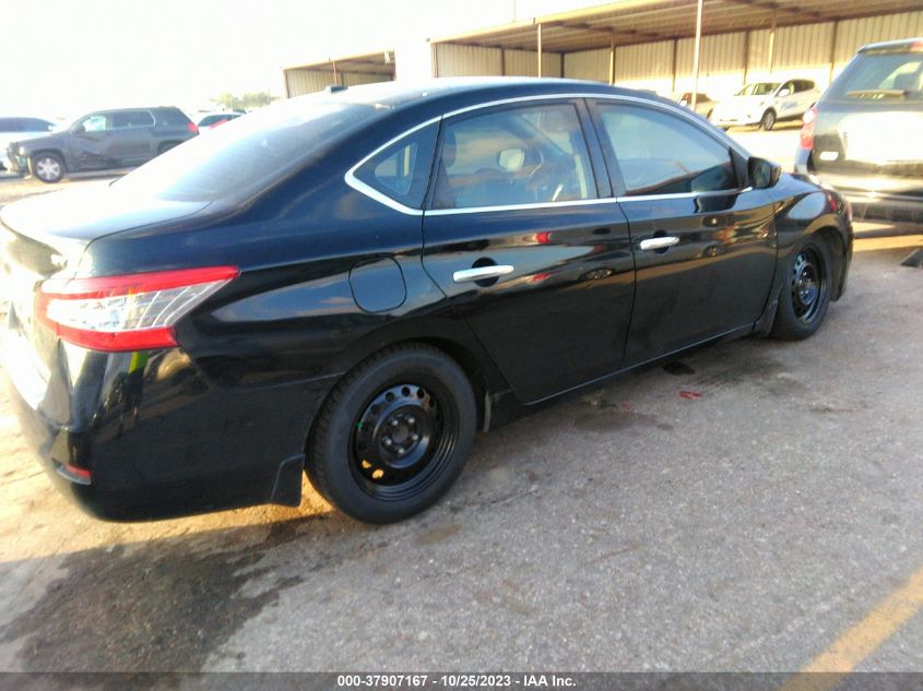 2015 NISSAN SENTRA S/SV/SR/SL - 3N1AB7AP4FY258560