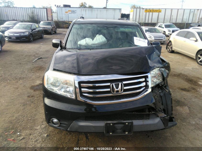 2013 HONDA PILOT TOURING - 5FNYF4H91DB052756