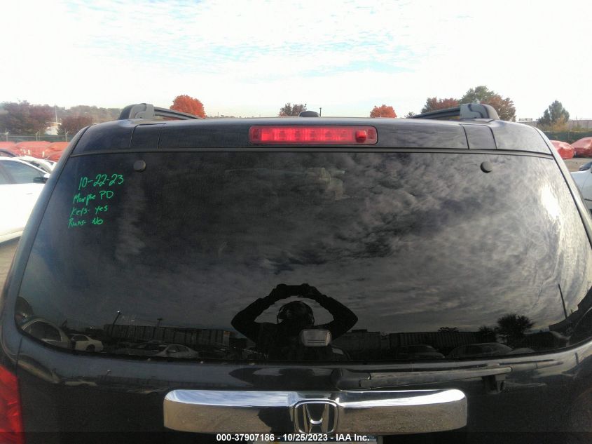 2013 HONDA PILOT TOURING - 5FNYF4H91DB052756