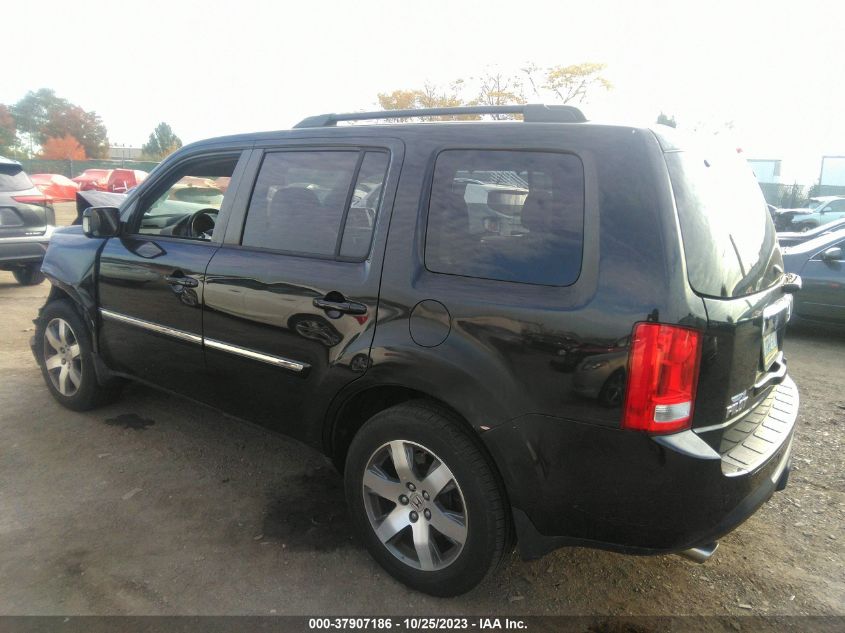 2013 HONDA PILOT TOURING - 5FNYF4H91DB052756
