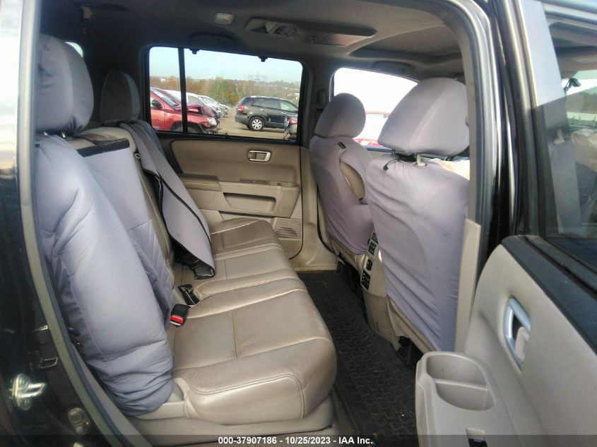 2013 HONDA PILOT TOURING - 5FNYF4H91DB052756