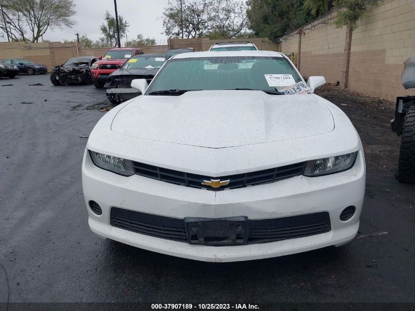 2015 CHEVROLET CAMARO LS - 2G1FB1E33F9190056
