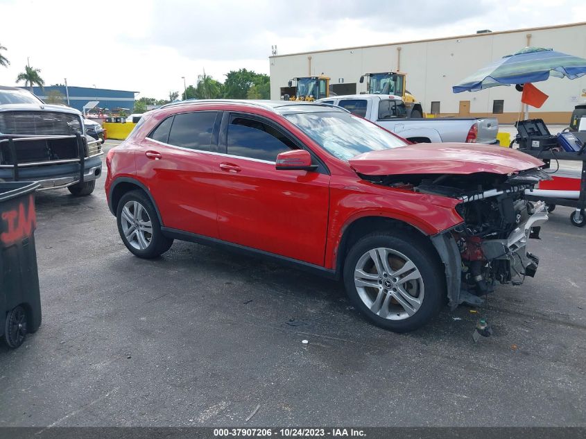WDCTG4EBXKU015346 MERCEDES-BENZ GLA 2019