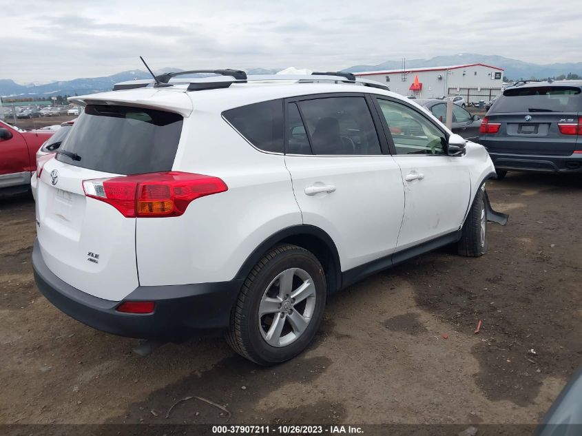 2014 TOYOTA RAV4 XLE - JTMRFREV1ED063106