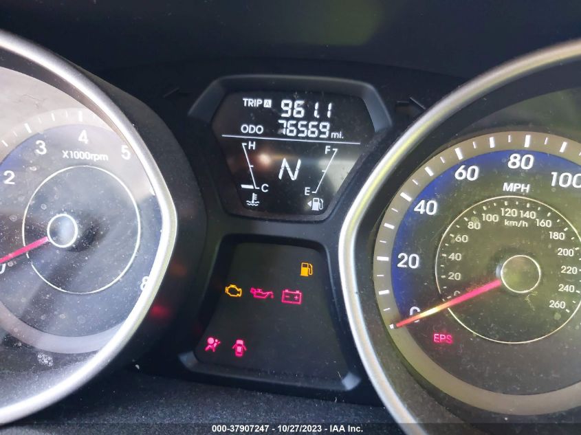 2013 HYUNDAI ELANTRA COUPE SE KMHDH6AE6DU005771