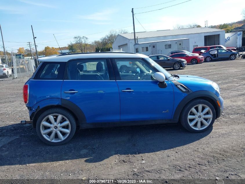 2014 MINI COUNTRYMAN COOPER S WMWZC5C50EWP38059