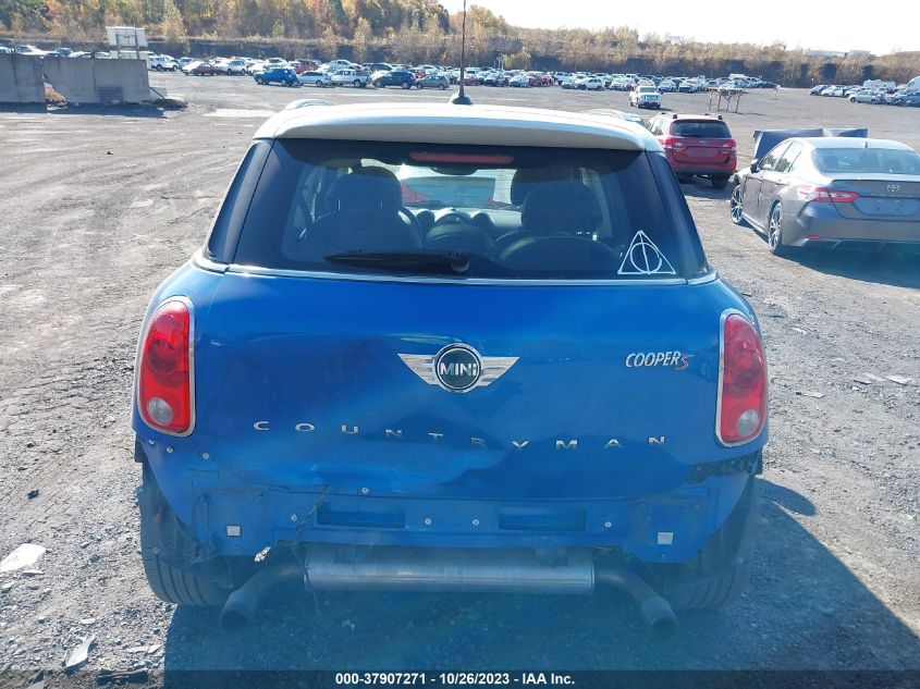 2014 MINI COUNTRYMAN COOPER S WMWZC5C50EWP38059