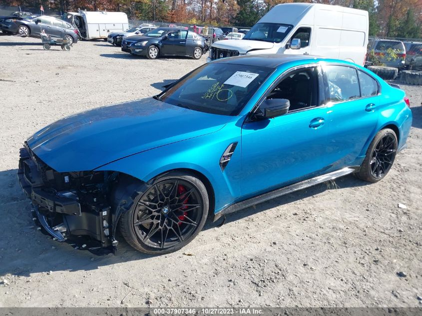 VIN WBS43AY00PFR39135 2023 BMW M3 COMPETITION XDRIVE