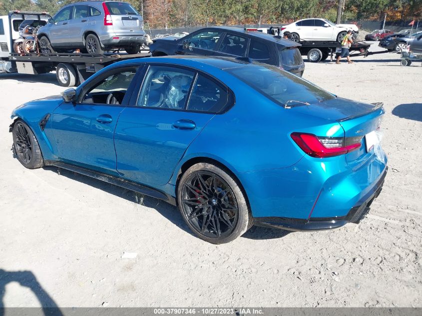 VIN WBS43AY00PFR39135 2023 BMW M3 COMPETITION XDRIVE
