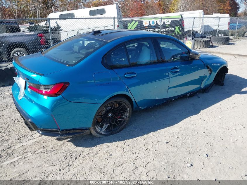 VIN WBS43AY00PFR39135 2023 BMW M3 COMPETITION XDRIVE