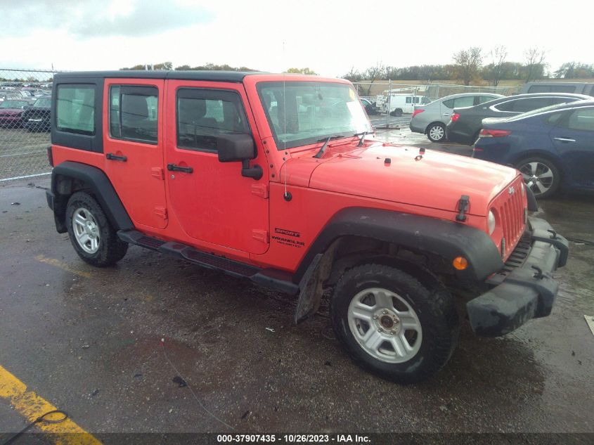 2015 JEEP WRANGLER UNLIMITED SPORT RHD - 1C4BJWKG6FL614979