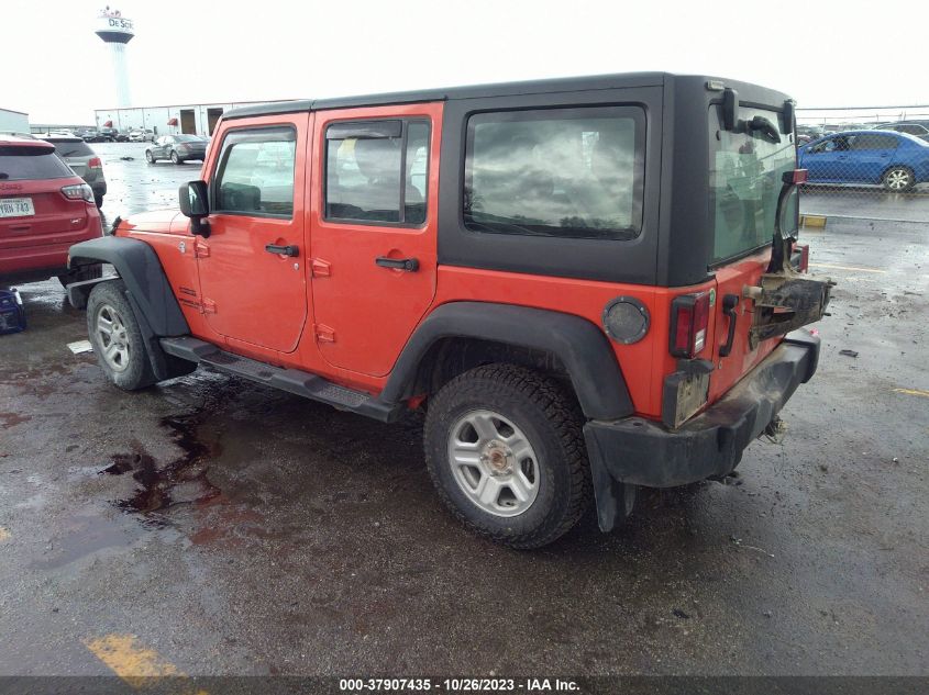 2015 JEEP WRANGLER UNLIMITED SPORT RHD - 1C4BJWKG6FL614979