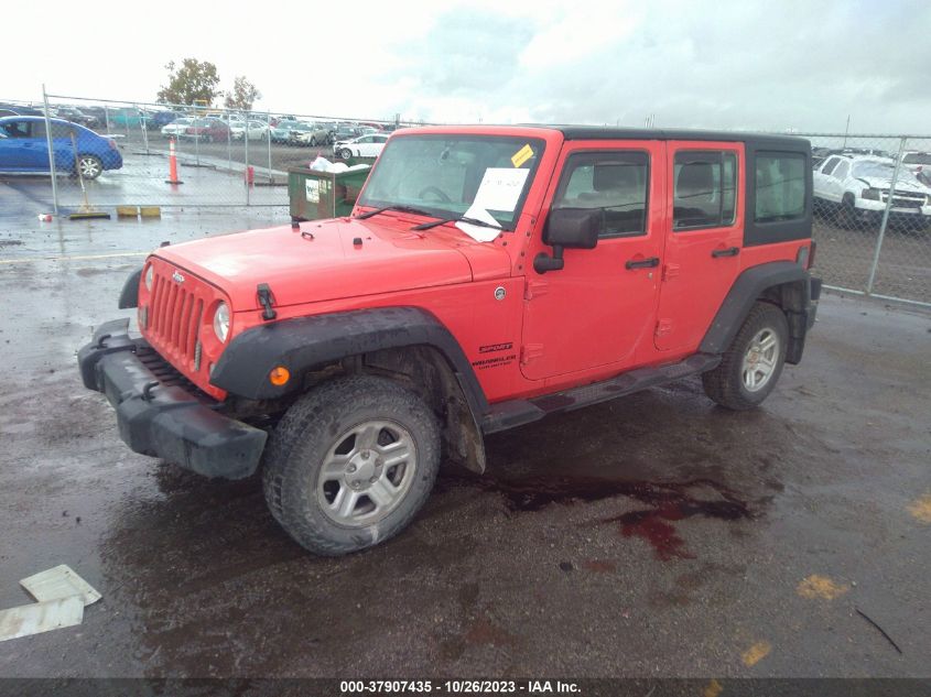 2015 JEEP WRANGLER UNLIMITED SPORT RHD - 1C4BJWKG6FL614979