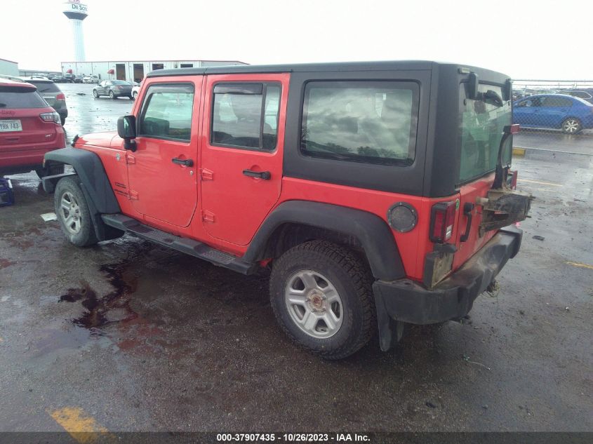 2015 JEEP WRANGLER UNLIMITED SPORT RHD - 1C4BJWKG6FL614979
