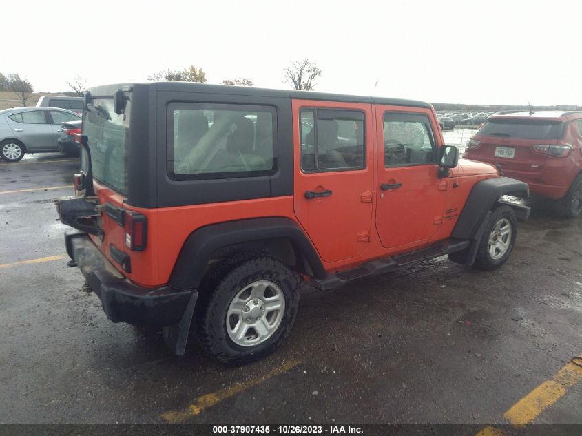 2015 JEEP WRANGLER UNLIMITED SPORT RHD - 1C4BJWKG6FL614979