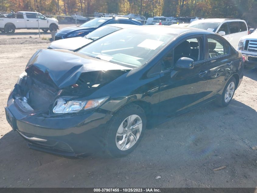 2013 HONDA CIVIC SDN LX 19XFB2E59DE032771