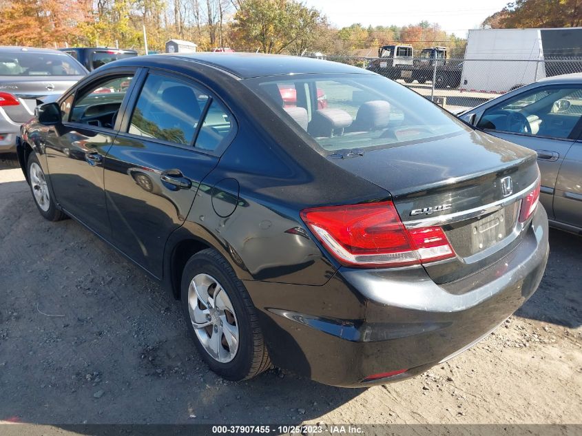 2013 HONDA CIVIC SDN LX 19XFB2E59DE032771