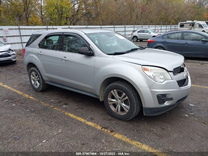 Lot #2539238169 2014 CHEVROLET EQUINOX LS salvage car