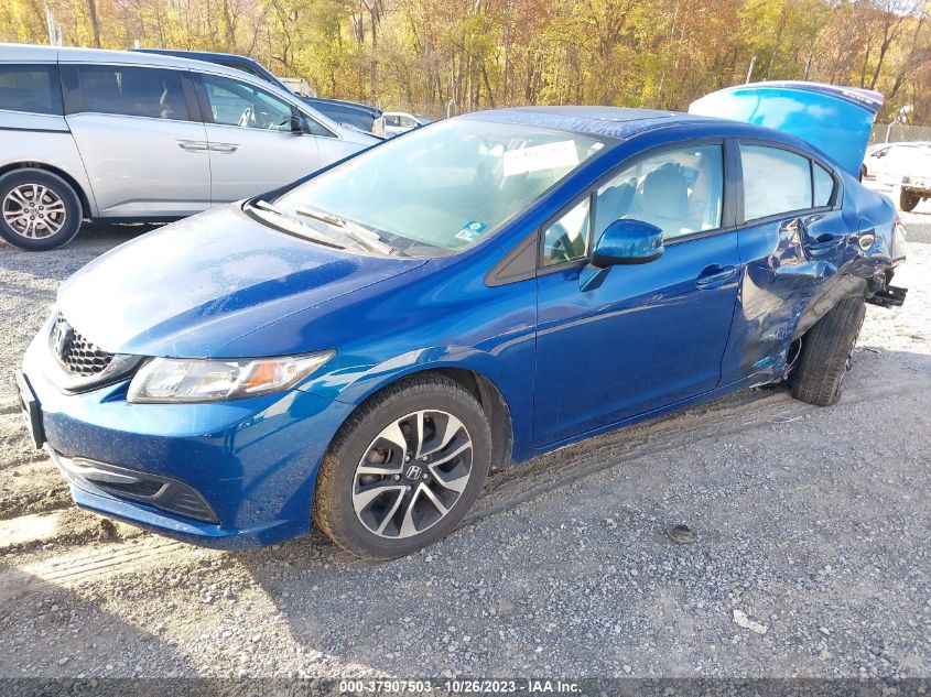 2013 HONDA CIVIC SDN EX - 19XFB2F83DE054905