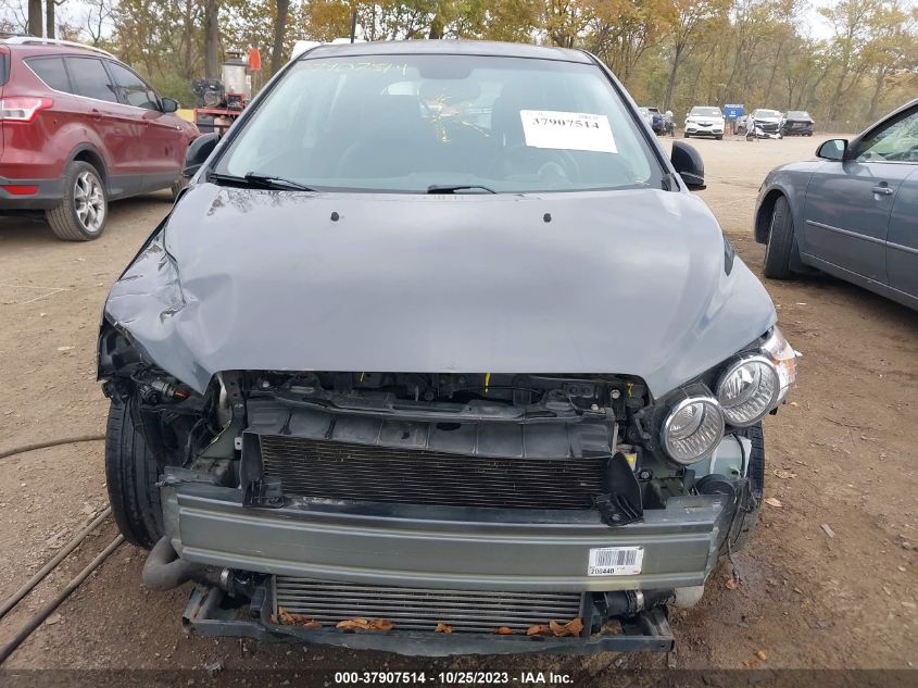 2013 CHEVROLET SONIC RS - 1G1JH6SB6D4165623