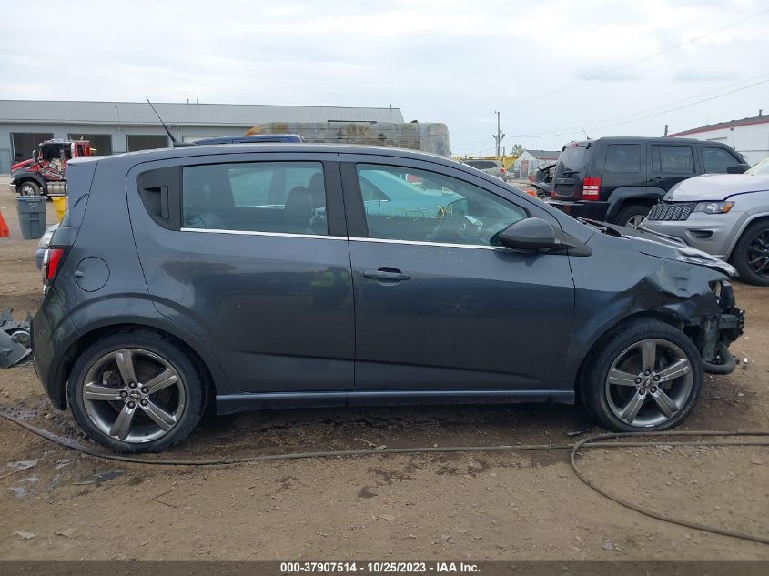 2013 CHEVROLET SONIC RS - 1G1JH6SB6D4165623