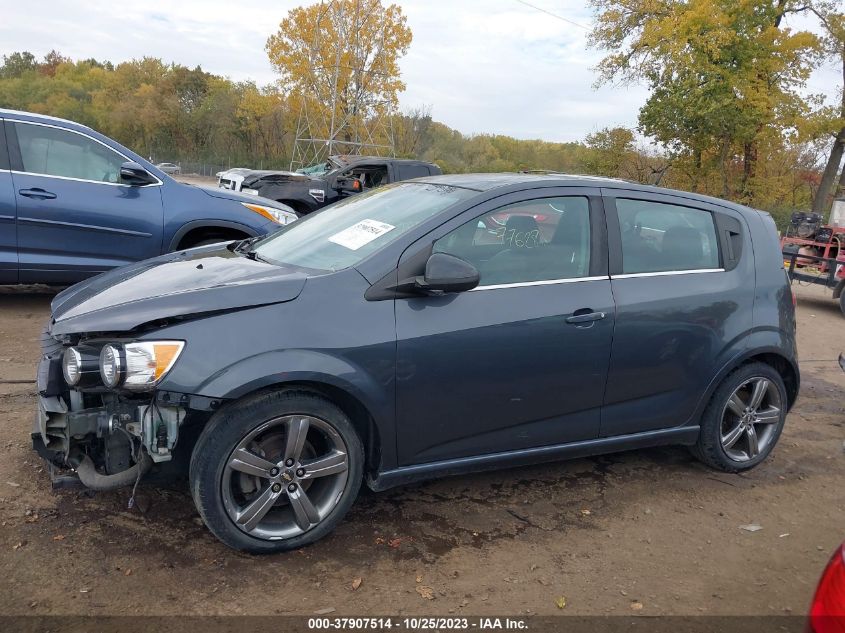 2013 CHEVROLET SONIC RS - 1G1JH6SB6D4165623