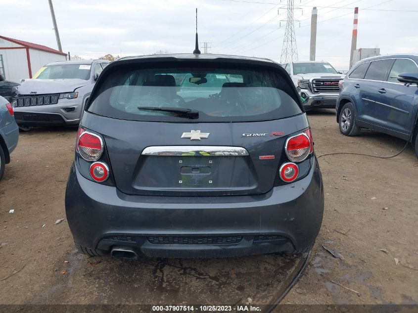 2013 CHEVROLET SONIC RS - 1G1JH6SB6D4165623