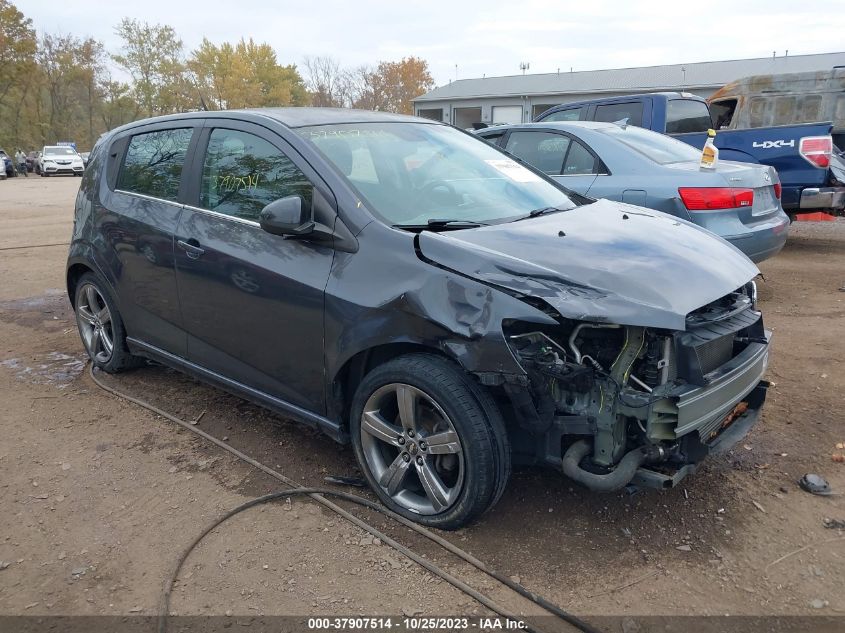 2013 CHEVROLET SONIC RS - 1G1JH6SB6D4165623