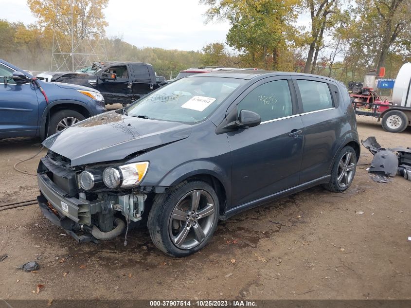 2013 CHEVROLET SONIC RS - 1G1JH6SB6D4165623