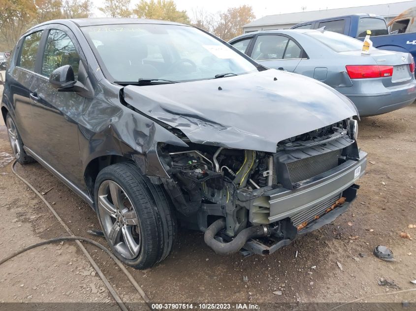 2013 CHEVROLET SONIC RS - 1G1JH6SB6D4165623