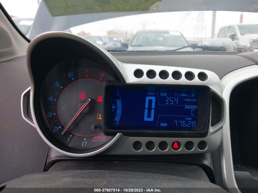 2013 CHEVROLET SONIC RS - 1G1JH6SB6D4165623