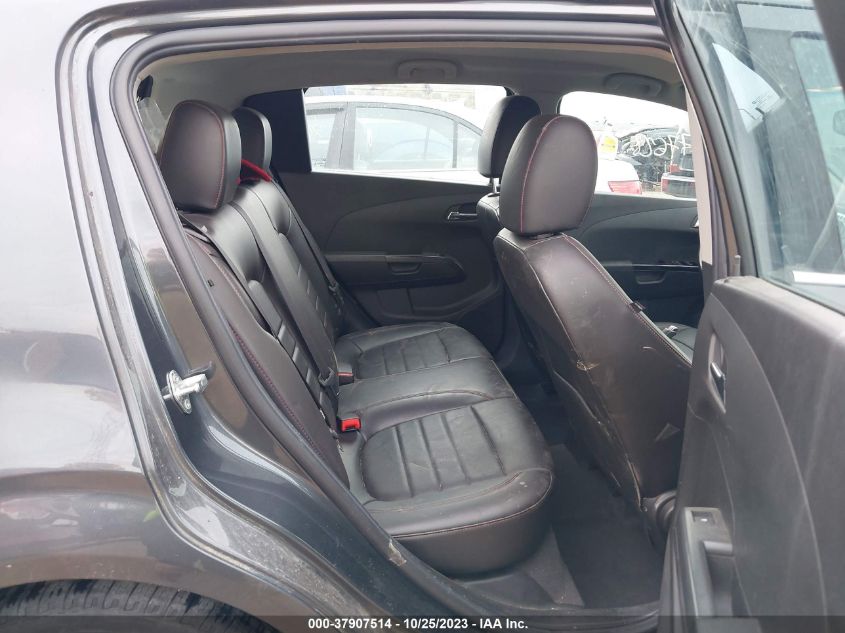 2013 CHEVROLET SONIC RS - 1G1JH6SB6D4165623