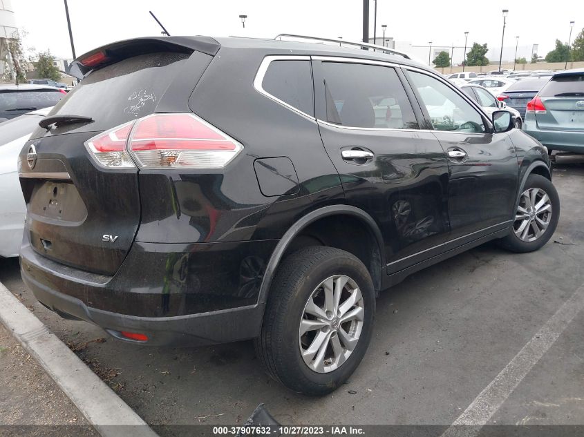 2015 NISSAN ROGUE SV - KNMAT2MT6FP527732