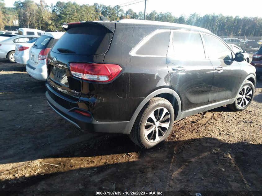 2016 KIA SORENTO EX - 5XYPH4A51GG105546