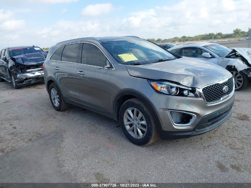 2017 KIA SORENTO LX - 5XYPG4A35HG258725