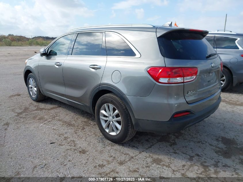 2017 KIA SORENTO LX - 5XYPG4A35HG258725