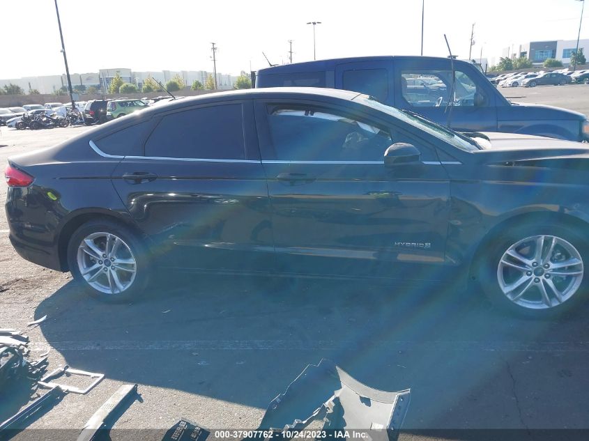 2018 FORD FUSION HYBRID SE - 3FA6P0LU2JR232661