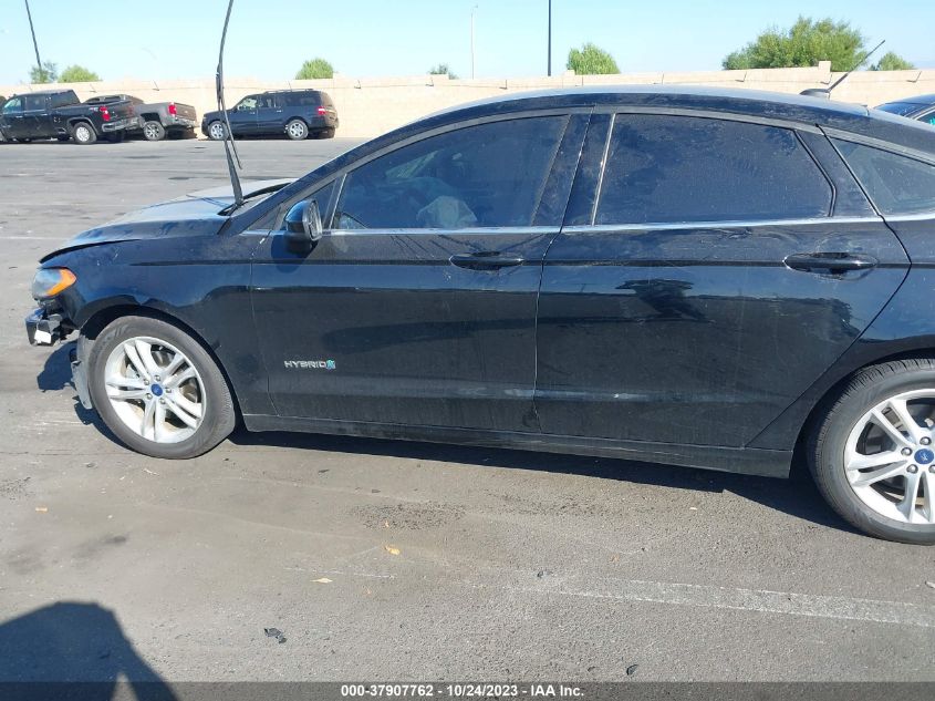 2018 FORD FUSION HYBRID SE - 3FA6P0LU2JR232661