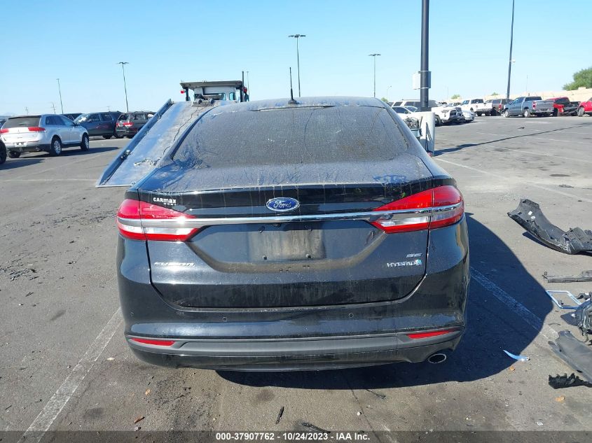 2018 FORD FUSION HYBRID SE - 3FA6P0LU2JR232661