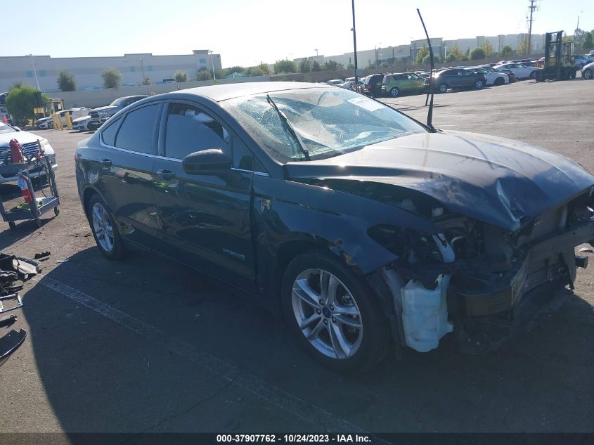 2018 FORD FUSION HYBRID SE - 3FA6P0LU2JR232661