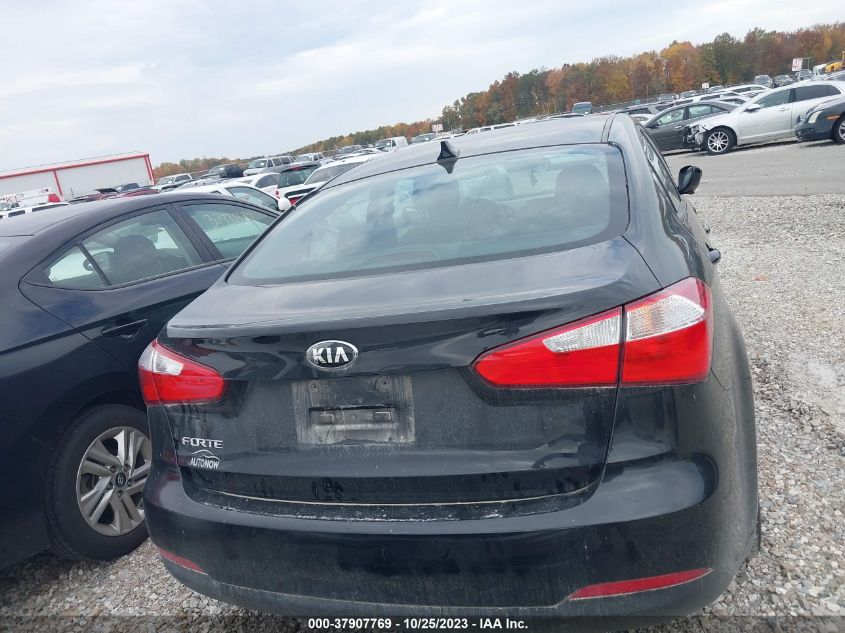2016 KIA FORTE - KNASK4A60G5620680